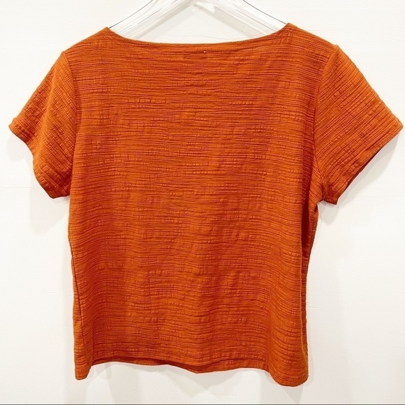 J. Crew Textured Boxy Fit Short Sleeve Shirt Large - Picture 2 of 8